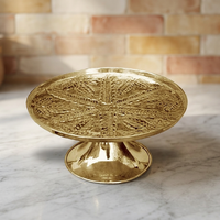 Support à gâteau en laiton de luxe, écologique, certifié CE, avec taille et forme personnalisables