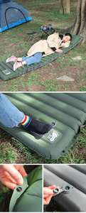 自己膨張キャンプスリーピングパッドマットTPUナイロン超軽量インフレータブル屋外スリーピングパッド枕テントマット防湿 - Product Image 5