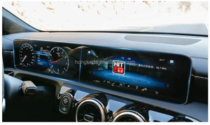 Accesorios de coche para <span class=keywords><strong>Benz</strong></span> GLA GLB CLA, tablero de navegación, vidrio templado, Protector de pantalla táctil, lámina, reproductor de DVD para coche, película ESTÉREO - Product Image 5
