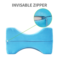 Coussin de jambe en mousse à mémoire de forme avec logo personnalisé, orthopédique, pour soulager la sciatique, les douleurs dorsales, des articulations de la hanche et des cuisses, coussin de genou pour la maison