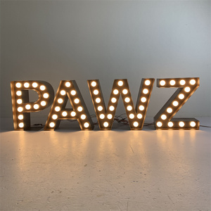 Panneau de vente en gros d'usine 4 pieds lettres chiffres 3ft chambre <span class=keywords><strong>chapiteau</strong></span> lettre lumière pour la fête - Product Image 3