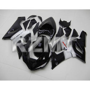 ชุดแฟริ่งมอเตอร์ไซค์ Kawasaki ZX-6R 636 ปี 2005-2006 Ninja ZX6R ZX636  วัสดุ ABS ฉีดขึ้นรูป ชุดแต่งแฟริ่งแบบกำหนดเอง รุ่น K0605-116a - Product Image 3