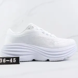 Scarpe da Corsa Unisex Bondi 8 di Alta Qualità per Uomo e Donna, Sneakers Nere con Ammortizzazione per Maratona, Resistenti all'Usura e Traspiranti - Product Image 6