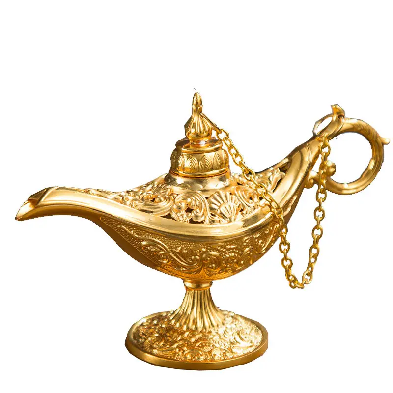 Aladdin Lampe Weihrauch brenner Aroma therapie Ofen Legende Magic Genie Light für Home Office Handwerk Dekoration Ornament Geschenk