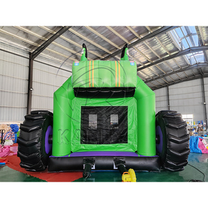 Château gonflable commercial vert pour enfants, style monstre <span class=keywords><strong>Grave</strong></span> <span class=keywords><strong>Digger</strong></span>, pour location de fêtes - Product Image 5