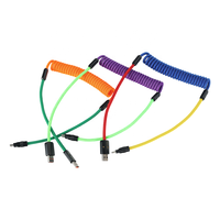 Venta al por mayor de aluminio Shell Super rápido USB a tipo C cargador de resorte retráctil Cable de datos compatible con Android