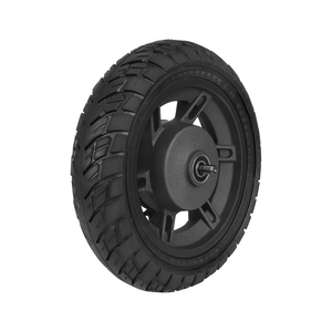 Pneu plein Ulip avec jante 10x2.5 pour trottinette Segway Ninebot Max G30, roue en caoutchouc durable avec rainure de 45 mm - Product Image 6