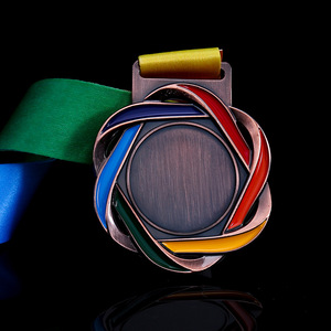 Campionati di Karate Jiu Jitsu Taekwondo del mondo su misura 1 ° 2 ° posto 3 ° posto gara premi eco-friendly Logo personalizzato Sport medaglia in metallo - Product Image 4