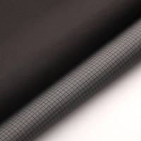 Tela laminada antiarrugas con forro polar, repelente al agua, para ropa exterior informal urbana