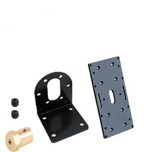 Soporte para Motor de CC de 37mm, Kit de Placa Base para Coche Robótico, Material de Latón, Eje de 8mm, 36V, Silencioso y de Bajo Ruido - Product Image 2