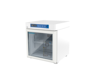 Congélateur pour médicaments de pharmacie 2-8 degrés 55L Mini réfrigérateur de laboratoire en acier inoxydable