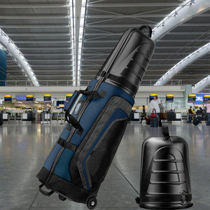 Tùy chỉnh trường hợp khó khăn vải Golf túi lưu trữ trong suốt hãng hàng không Golf Túi Bìa Golf Túi du lịch trường hợp khó khăn với bánh xe - Product Image 2