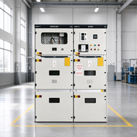 Armoire de distribution électrique à courant élevé 12 kV KYN28, appareillage métallique blindé IP4X, résistance aux courts-circuits 20 kA-40 kA