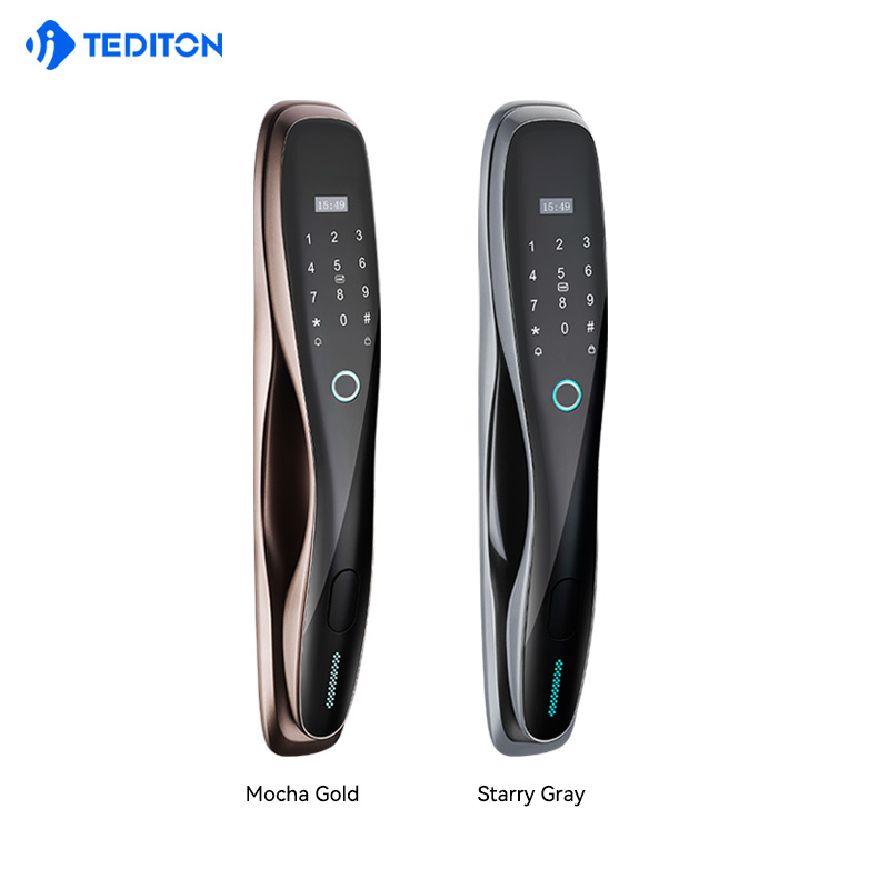 APP WiFi Remote Control Smart PIN Code Automatic Magnetic Electric Lever Digital Door Lock