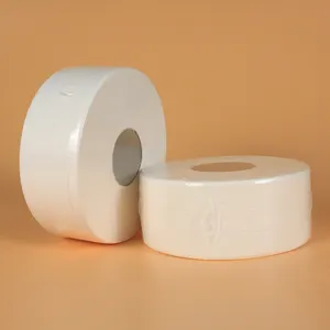 Çin yumuşak tuvalet kağıt rulosu Jumbo 2 katlı 3Ply doku jumbo mutfak kağıt havlu rulosu