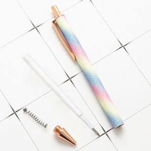 Personalized Glitter Retractable Ballpoint <b>Pens</b>, Medium Point Black Ink, Smooth Writing Gifts for Women & Girls - Product Image 4