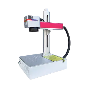 Hoge Efficiëntie 30W Mopa Fiber Laser Markering Machine Fiber Laser Markering Machine Raycus
