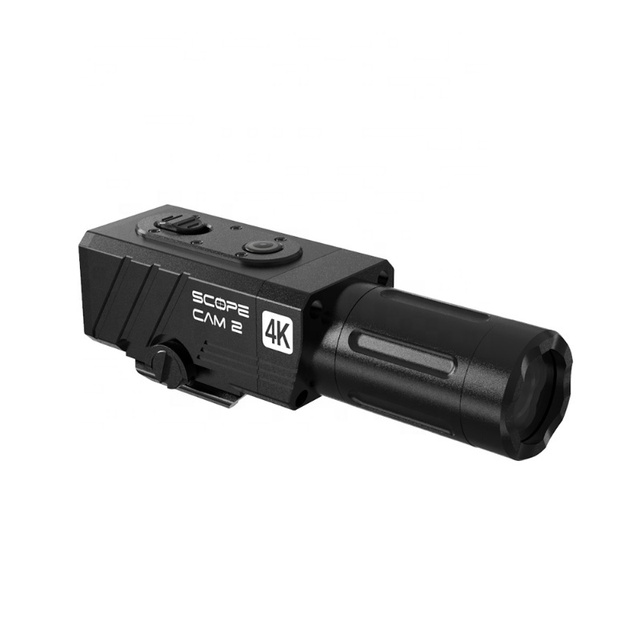 RunCam Scope Cam 2 4K Airsoft Camera Digital Zoom Customized Crosshairs IP64 WaterProof Paintball APP 1400mAh 128G Scopecam FPV