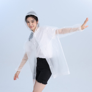 High Quality Outdoors PE <strong>Raincoat</strong> Disposable Waterproof Portable <strong>Light</strong> Durable Fashion Custom PE <strong>Raincoat</strong> - Product Image 6