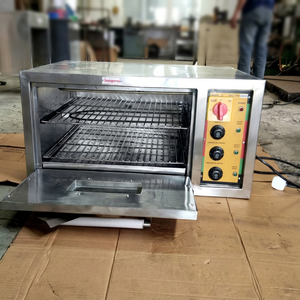 Four à pizza électrique en acier inoxydable Annapurna 13L 1500W 220-240V avec affichage et fonction de maintien au chaud - Product Image 1