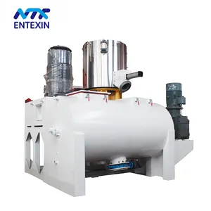 Plastic Hoge Snelheid Hete Verwarming Koeling Wpc Pvc Poeder Hars Turbo Mixer Machine Voor Pvc Pijp