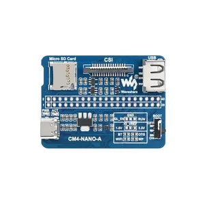 Placa base CM4-NANO-A CM5 Nano (A) Placa IO para <span class=keywords><strong>Raspberry</strong></span> <span class=keywords><strong>Pi</strong></span> Compute Module 4 del mismo tamaño que el CM4 - Product Image 1
