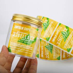 Étiquettes en rouleau de qualité alimentaire FX, impression couleur, autocollants adhésifs imperméables pour l'emballage de chips de tortilla, snacks et marquage gastronomique - Product Image 2