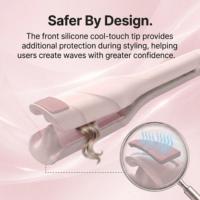 Rizador de Pelo Profesional con Pantalla LED, Rizador de Ondas de Cerámica con Calentamiento PTC, Herramienta de Peinado para Dar Volumen, 32mm 36mm