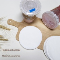 Joint d'étanchéité jetable en silicone de qualité alimentaire anti-fuite pour emballages à emporter, couvercle anti-déversement pour gobelets de thé au lait, vente en gros