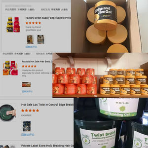 Gel Rambut Private Label All Day Lock Extra Hold untuk Penataan Rambut 4c, Twist Loc, Edge Braid, Gel Pengkilap dan Gel Pengunci - Product Image 6