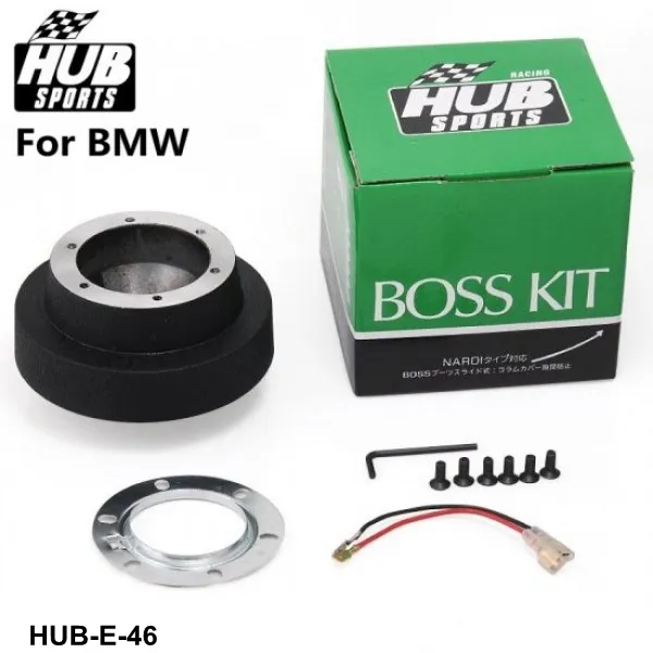 Концентратор Босс комплект Подходит для BMW E46 после рынка рулевого колеса адаптер Jdm Гоночный Автомобиль HUB-E-46