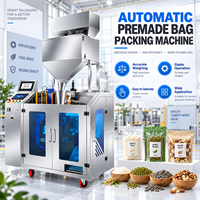 Machine d'emballage de sachets préformés réglable pour semences, arachides, sucre et épices