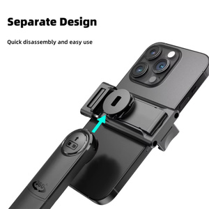Estabilizador de Gimbal con Seguimiento Facial por IA C17, Trípode Plegable de 360 Grados y Palo <span class=keywords><strong>para</strong></span> Selfies con Control Remoto <span class=keywords><strong>para</strong></span> Cámara Digital y Vlogging - Product Image 4