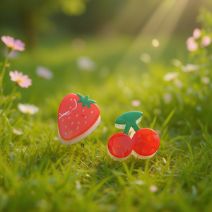 Pinza para el pelo Angelina Strawberry Cherry de 5.5 cm, accesorios para el cabello para mujeres y niñas - Product Image 2