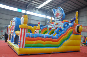 Bolsa de almacenamiento de PVC <span class=keywords><strong>Doraemon</strong></span>, combo de parque temático inflable pequeño con <span class=keywords><strong>casa</strong></span> de rebote y Tobogán, Castillo de salto hinchable, Dolly - Product Image 4