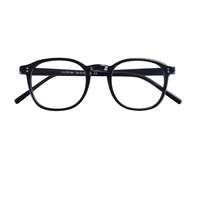 Lunettes de protection rétro anti-myopie et anti-radiation en acétate avec filtre anti-lumière bleue pour ordinateur