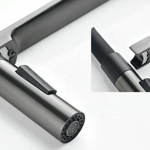 Robinet mitigeur chaud et froid pour évier de cuisine d'hôtel Robinet de lavabo à une poignée en laiton - Product Image 6