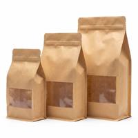 Sachet refermable à fermeture éclair imprimé sur mesure, à 8 soudures latérales, pour l'emballage de noix, fruits secs et snacks