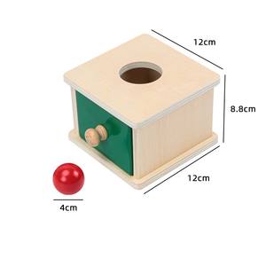 Boîte à Tiroirs <span class=keywords><strong>Montessori</strong></span> en Bois pour Bébé, Aides à <span class=keywords><strong>l</strong></span>'Enseignement Précoce, Jouets Sensoriels d'Apprentissage pour Enfants - Product Image 5