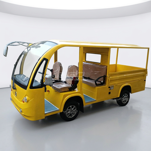 Factory Customization Factory Price Bus Customized Yellow Bus Tool Car High Quality New Energy Electric Bus for Sale - Product Image 1