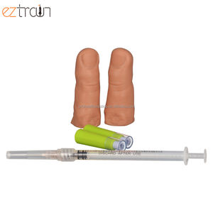 Modèle de test sanguin de piqûre de doigt pour le test de glucose de simulateur de mannequin de modèle de Silicone de Science médicale - Product Image 2