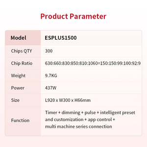 2025 mới đến máy trị liệu ánh sáng đỏ bảng điều khiển hồng ngoại toàn thân Bảng điều khiển ánh sáng đỏ - Product Image 6