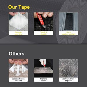 Cinta Impermeable Autoadhesiva de Caucho Butilo sin Plomo para Techos y Ventanas - Product Image 4