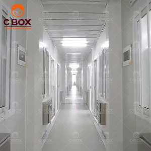 Cbox, bâtiment de bureau modulaire facile à assembler, 20 pieds, maisons mobiles, dortoir pour travailleurs, toilettes, maison préfabriquée en conteneur, kit de montage - Product Image 4