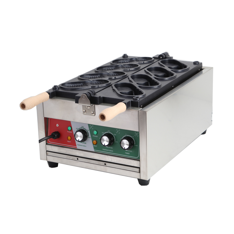 Electric Shoes Shape Waffle Making Machine Non-stick Coating Shoe Shaped Bread Maker