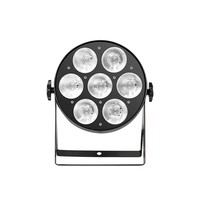 Nouveau design du fabricant 350W double mode (DMX512 & LED COB) 2-en-1 7-Eye Par Stage Light Projecteur blanc chaud