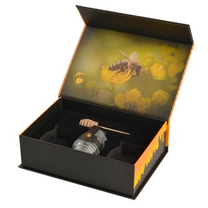 Custom Matte Magnetic Closure <b>Gift</b> <b>Boxes</b> Packaging Luxury Foldable Magnetic Box for Honey - Product Image 4