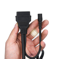 Cable de Extensión OBD2 de 16 Pines Macho a Hembra J1962, Cable de Diagnóstico OBDII para Escáner Nanhua Tengchang Huayan, Estación de Inspección