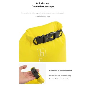 Sac étanche 3L/5L/8L/12L/15L/25L/35L/75L pour la natation, le rafting, le kayak, la randonnée en rivière, la navigation de plaisance, la flottaison - Product Image 4