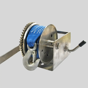 <span class=keywords><strong>Treuil</strong></span> de bateau autobloquant marin robuste 1500lbs 316 <span class=keywords><strong>treuil</strong></span> manuel en acier inoxydable avec sangle - Product Image 5